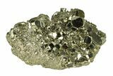 Gleaming Pyrite Crystal Cluster - Peru #291972-1